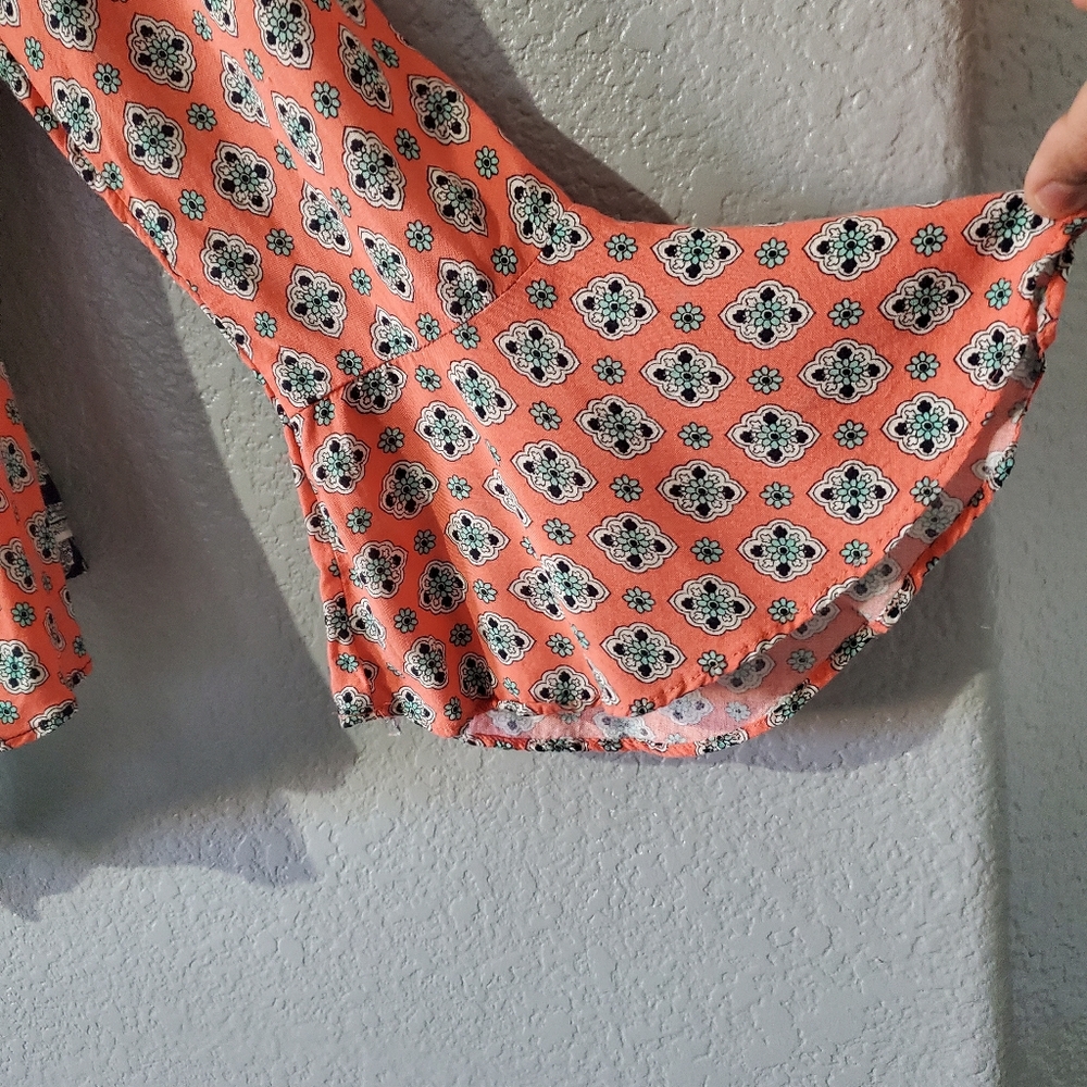 Women's Multicolor Patterned Top - Picture 7 of 11